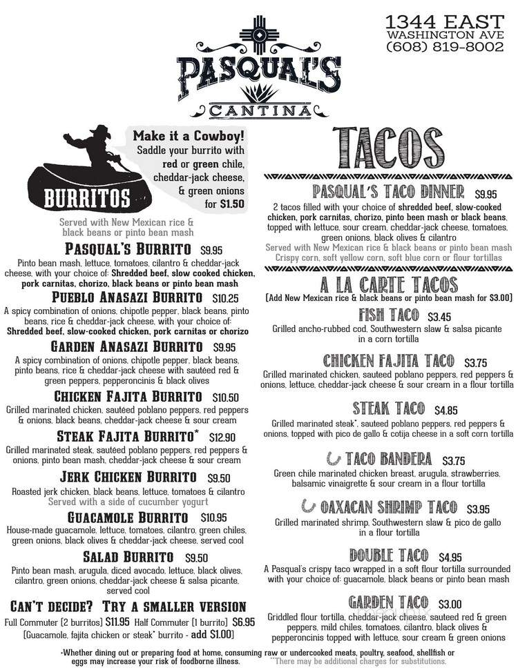 Pasqual's Cantina - Madison, WI