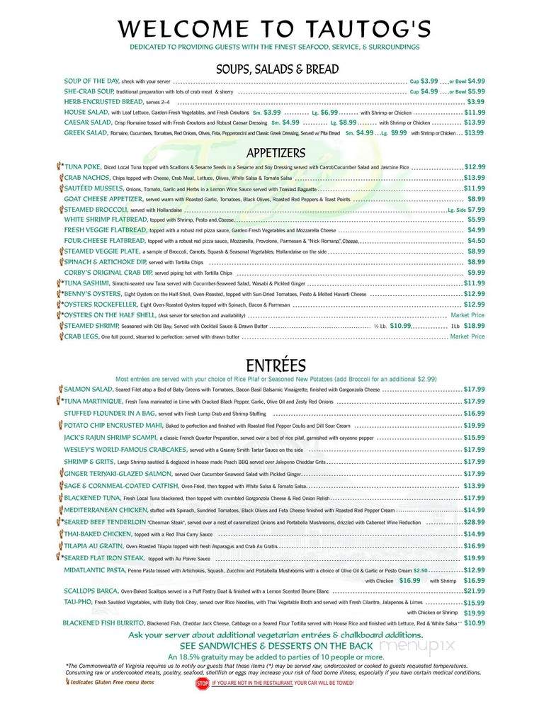 Tautogs Restaurant - Virginia Beach, VA