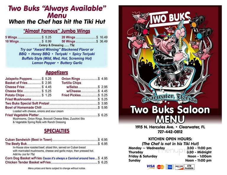 Two Buks Saloon - Clearwater, FL