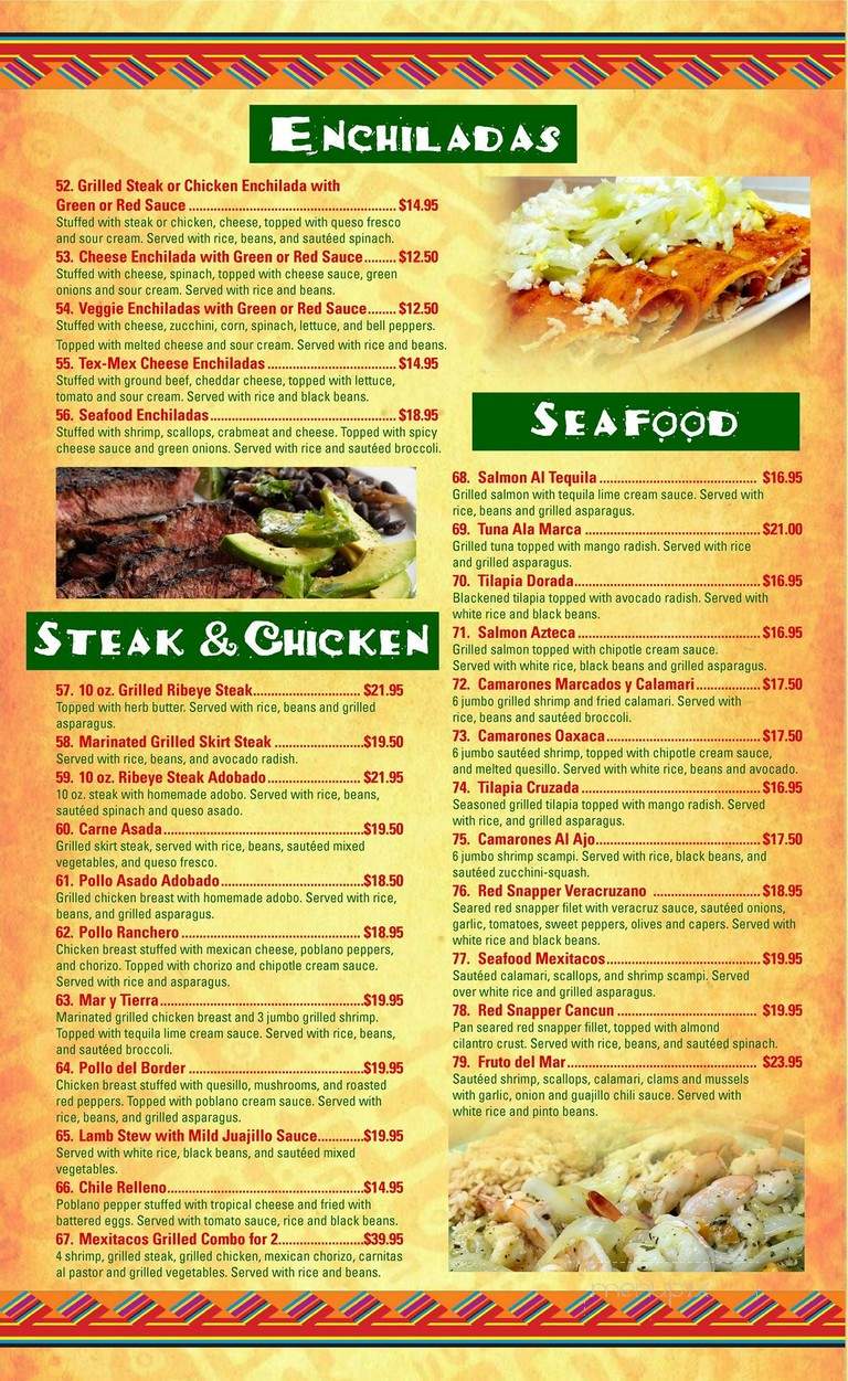 Menu of Mexitacos Restaurant and Grill in Matawan, NJ 07747