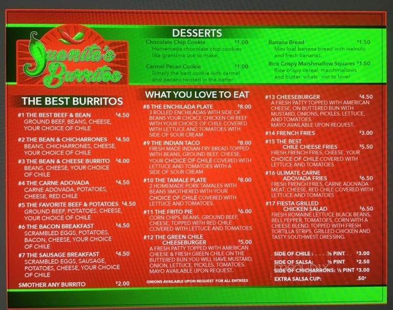 Juanita's Burritos 719 - Pueblo, CO