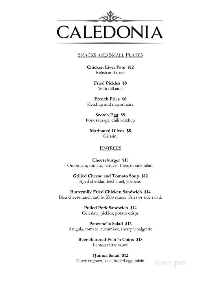 Caledonia Bar - New York, NY