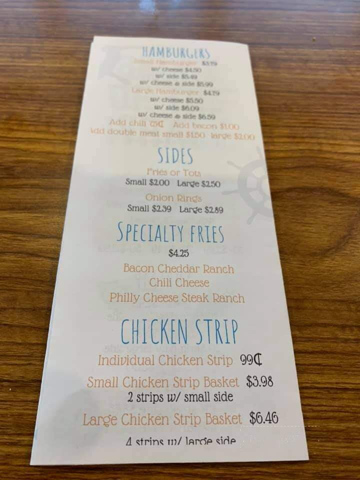 Menu Of Belly Of The Whale Deli In Raleigh, Ms 39153