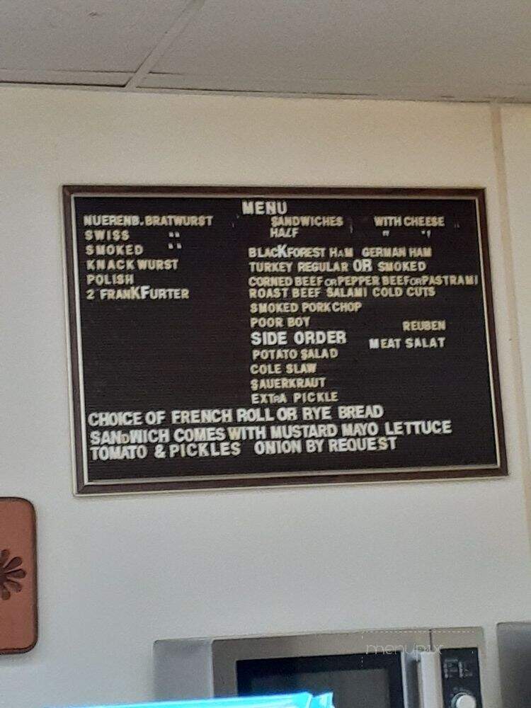 Menu of Mattern Sausage & Meats in Orange, CA 92869