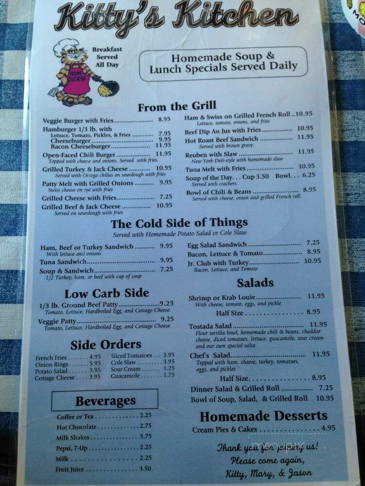 Menu Of Kitty S Kitchen In Morro Bay CA 93442   202109110042 08 