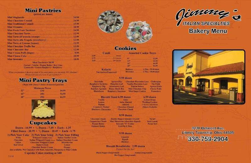 Jimmy's Italian Bakery & Deli - Youngstown, OH