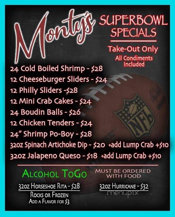 Monty's Lighthouse Cajun Bar And Grill - Montgomery, TX