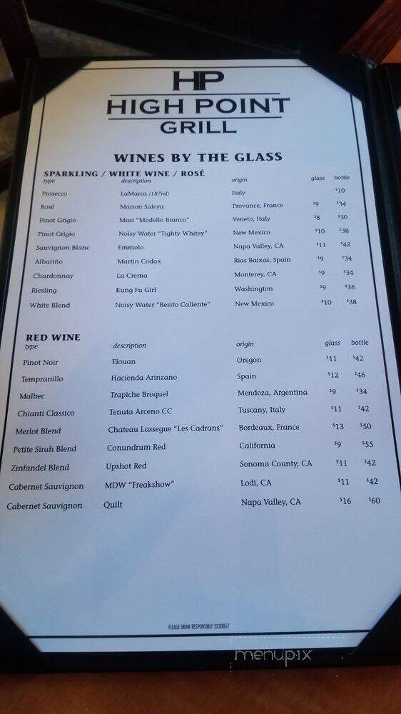 High Point Grill - Albuquerque, NM