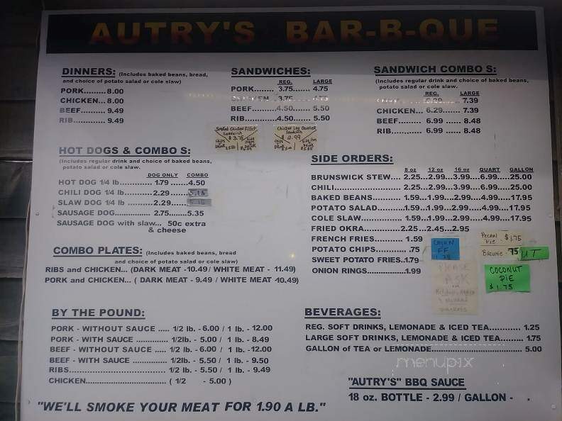 Autry's Bar-B-Que - Valdosta, GA
