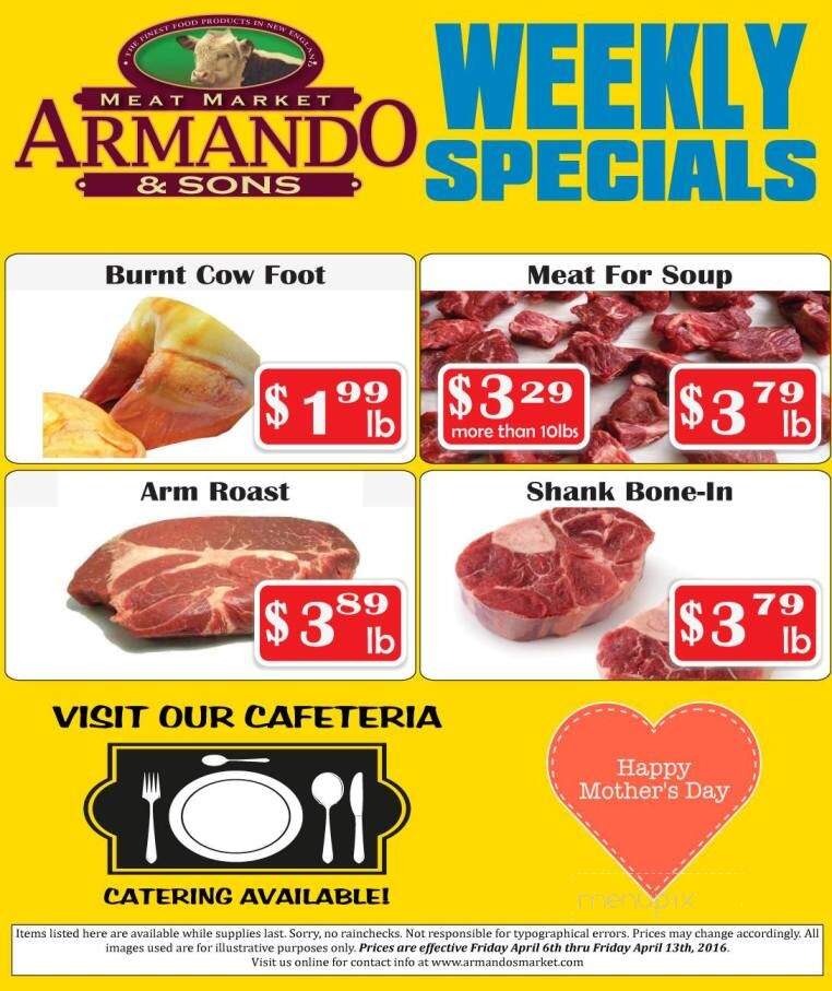 Armando & Sons Meat Market - Pawtucket, RI