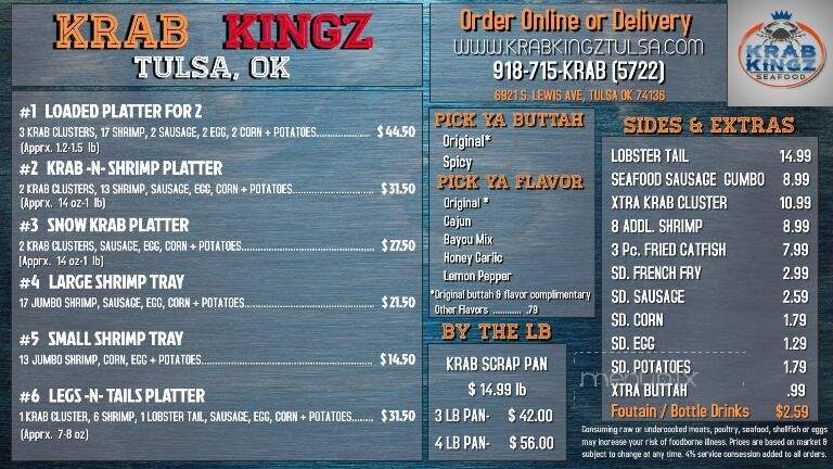 Krab Kingz Seafood Tulsa - Tulsa, OK