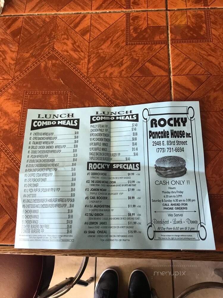 Rocky Pancake House - Chicago, IL