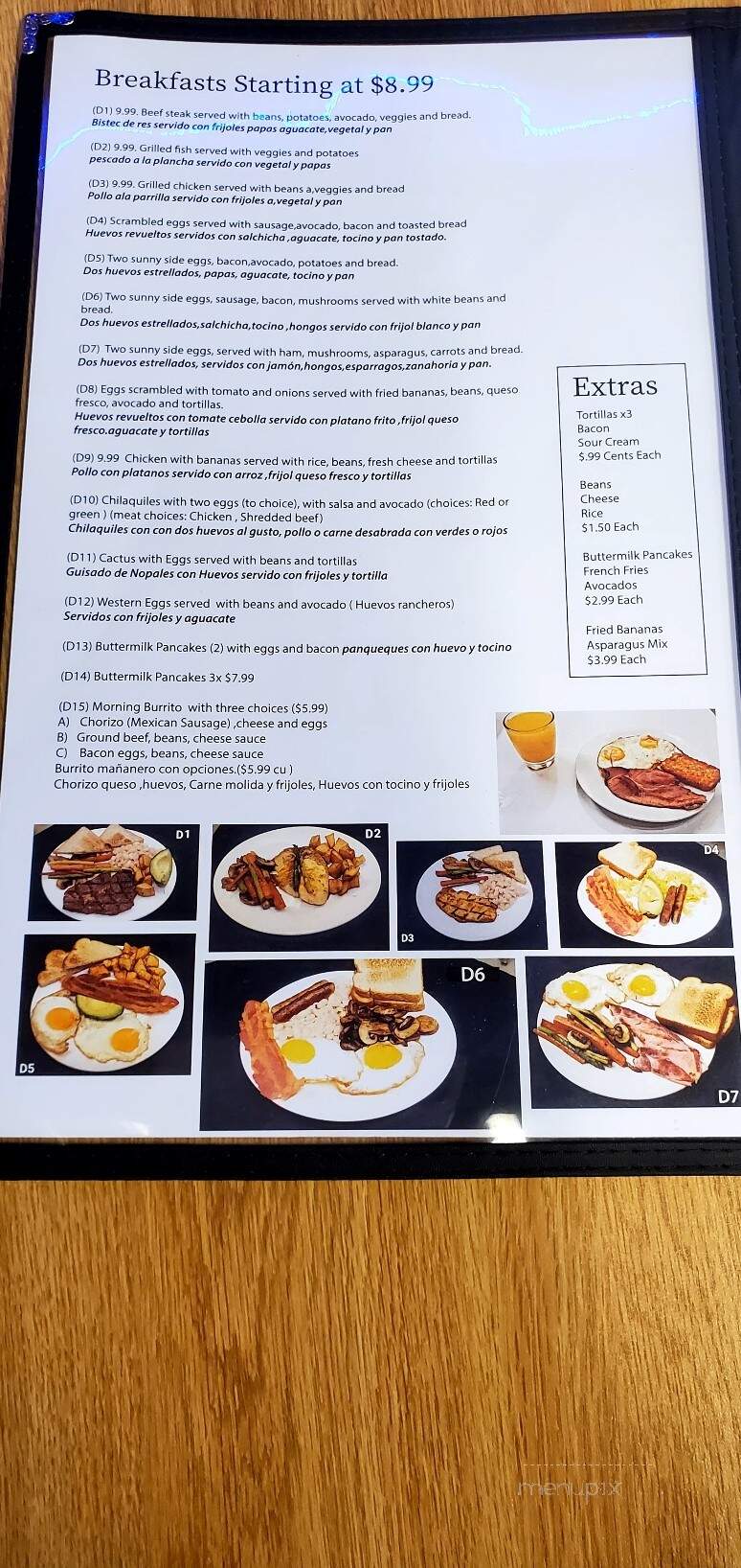 Menu of Beto s Restaurant in Beatrice NE 68310