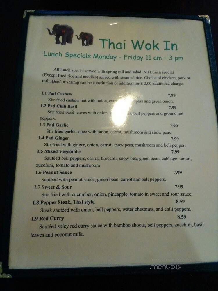 Thai Wok In - Montgomery, TX