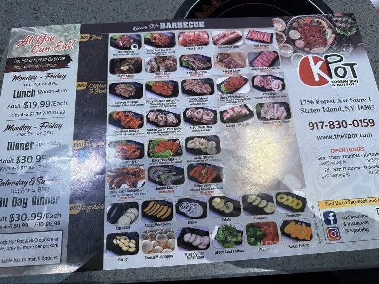 KPOT Korean BBQ & Hot Pot - Staten Island, NY