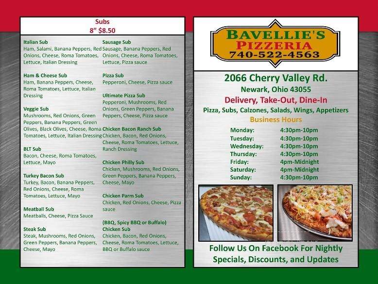 Bavellie's Pizzeria - Newark, OH