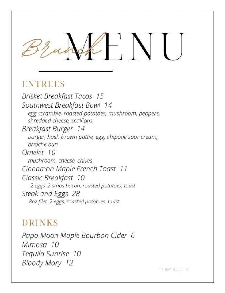 Menu of Powerhouse on Broadway in Scottsbluff, NE 69361