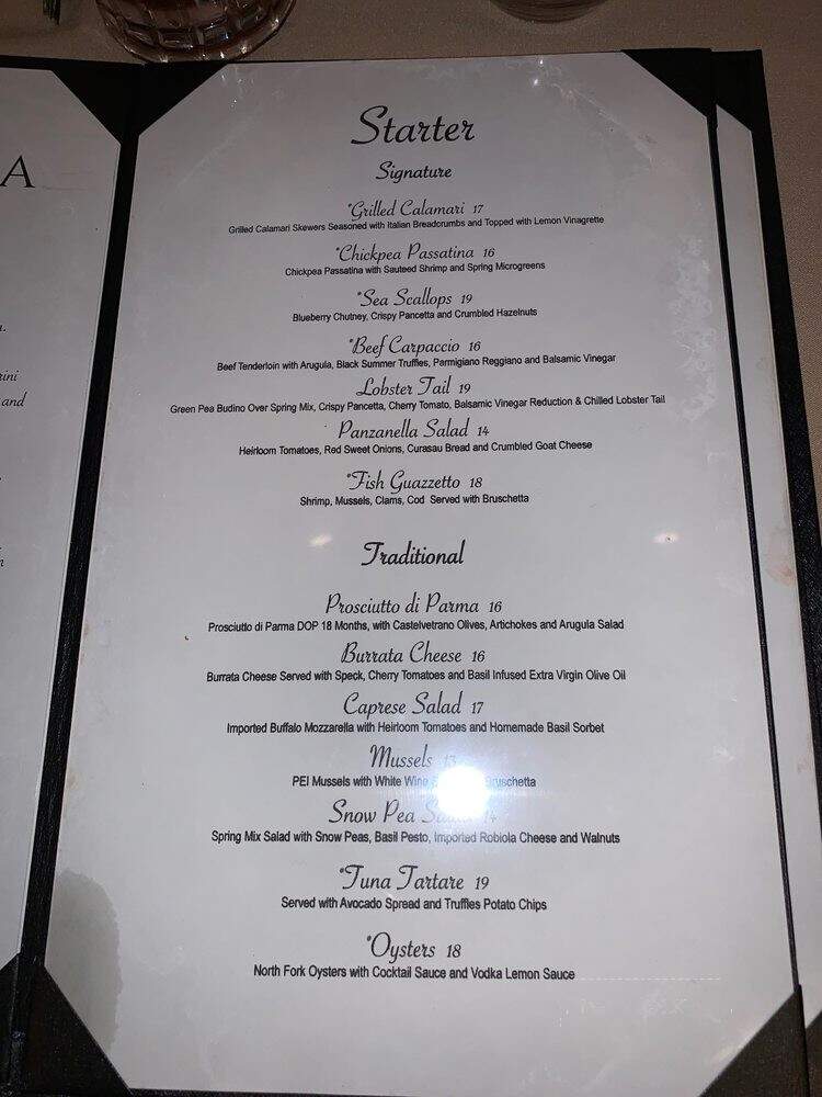 Menu of Osteria Umbra in Smithtown, NY 11787