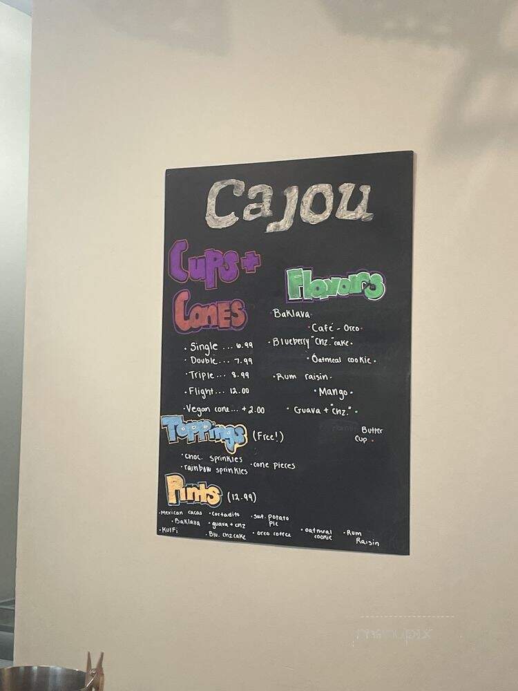Cajou Creamery - Baltimore, MD