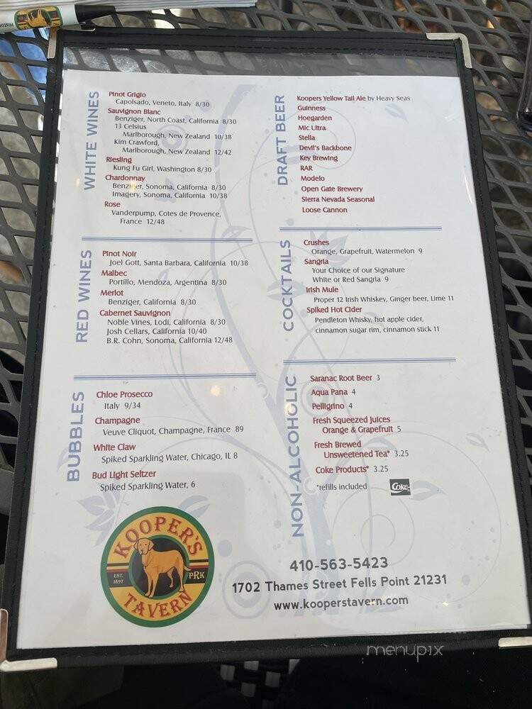 Kooper's Tavern - Baltimore, MD