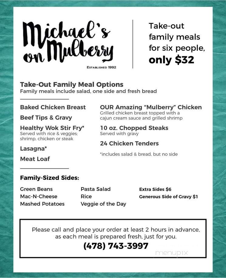 Michael's On Mulberry - Macon, GA