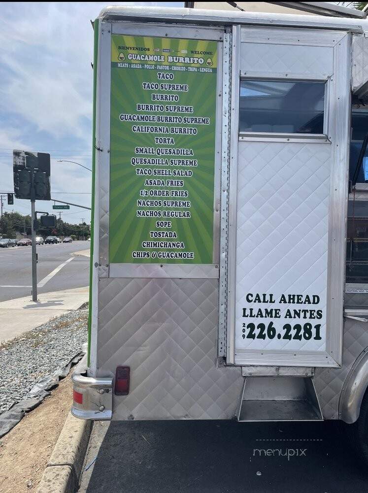 Guacamole Burrito Truck - Ceres, CA
