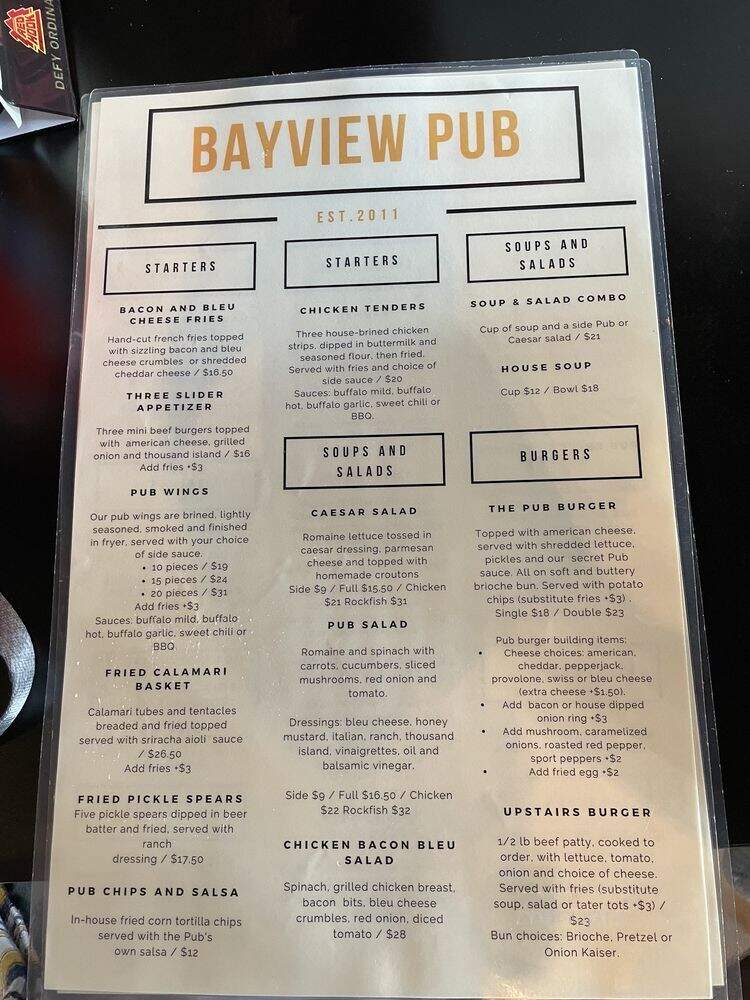 Bayview Restaurant - Sitka, AK