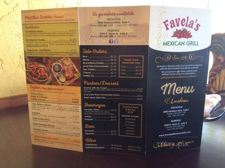 Favela's Mexican Grill - Fairfield, CA