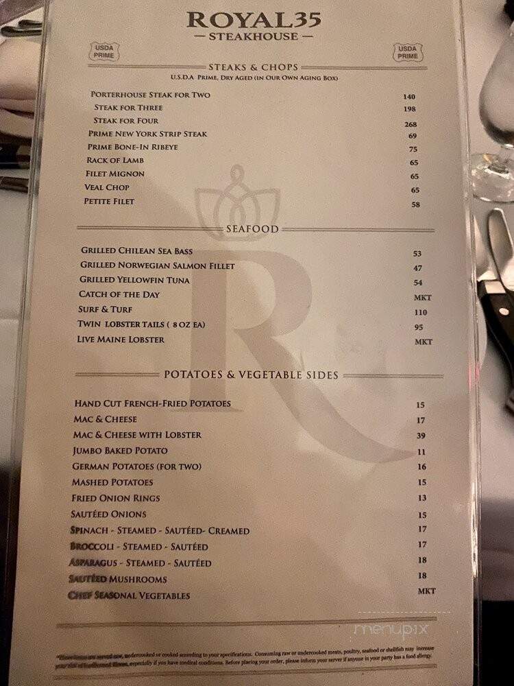 Royal 35 Steakhouse - New York, NY