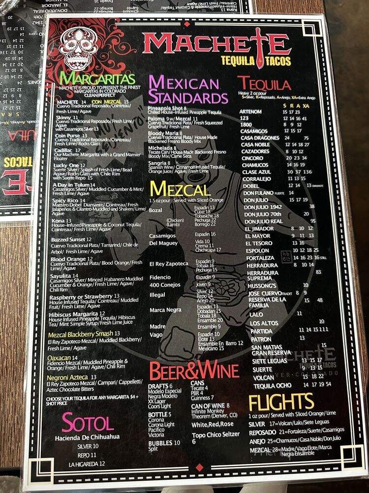 Machete Tequila + Tacos - Denver, CO