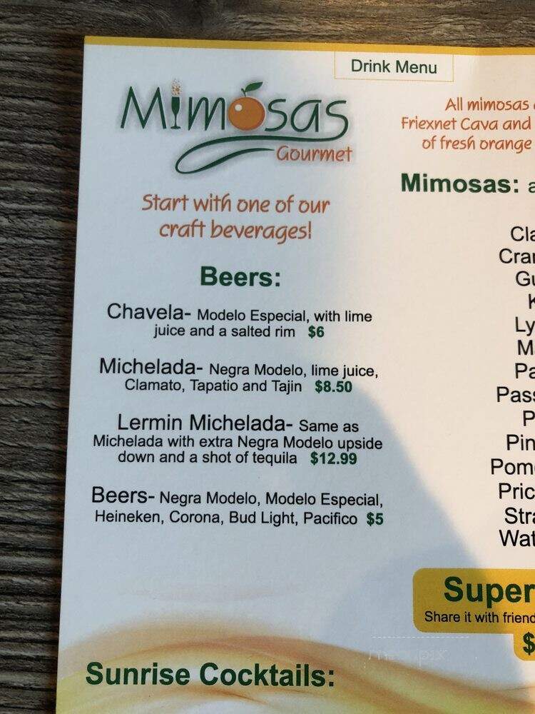 Mimosas Gourmet - Stockton, CA