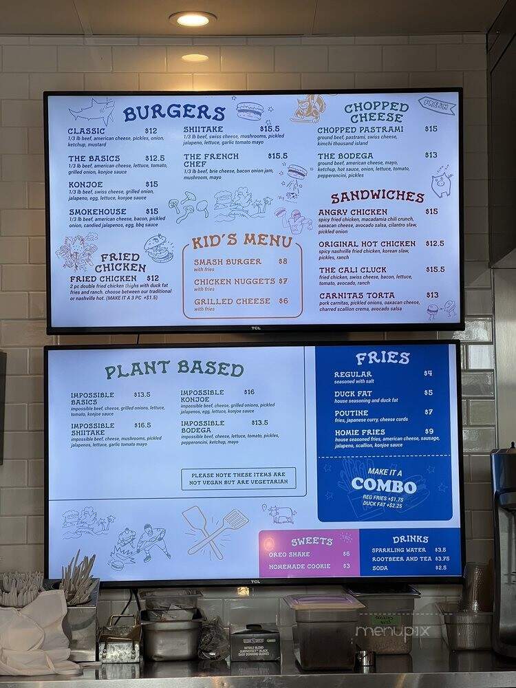 Konjoe Burger Bar - Santa Clara, CA