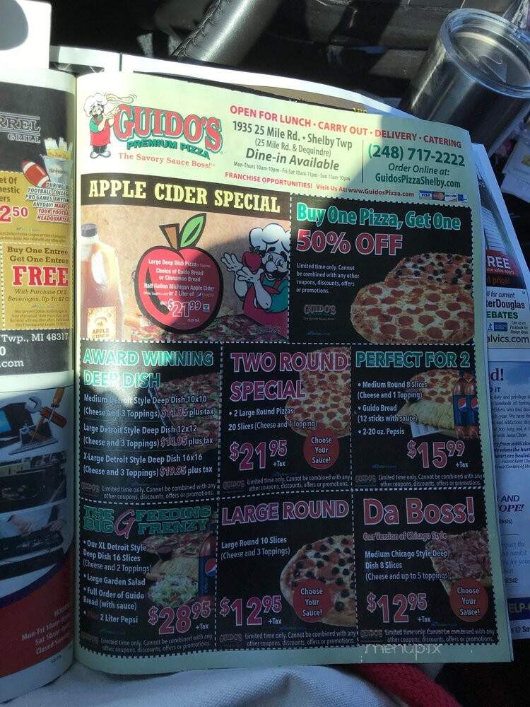 Guido's Premium Pizza - Shelby charter Township, MI