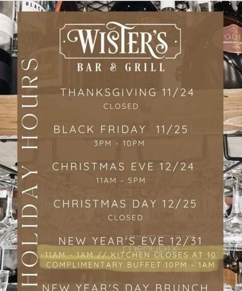 Wister's Bar & Grill - Montgomery, TX