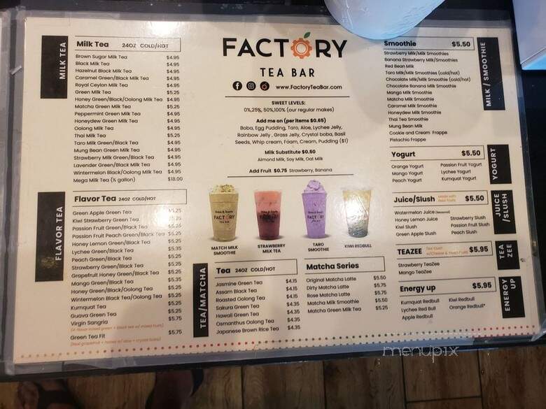 Factory Tea Bar - Westminster, CA