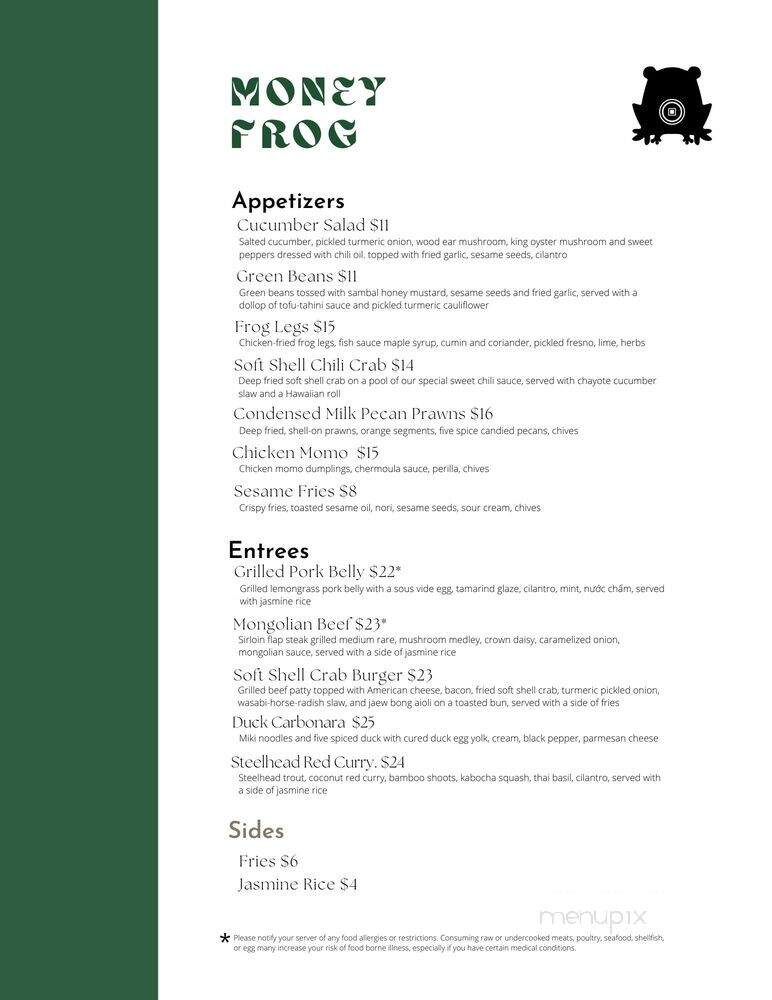 Money Frog - Seattle, WA