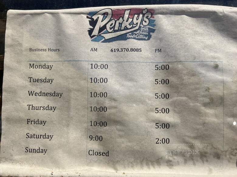 Perky's - San Diego, CA