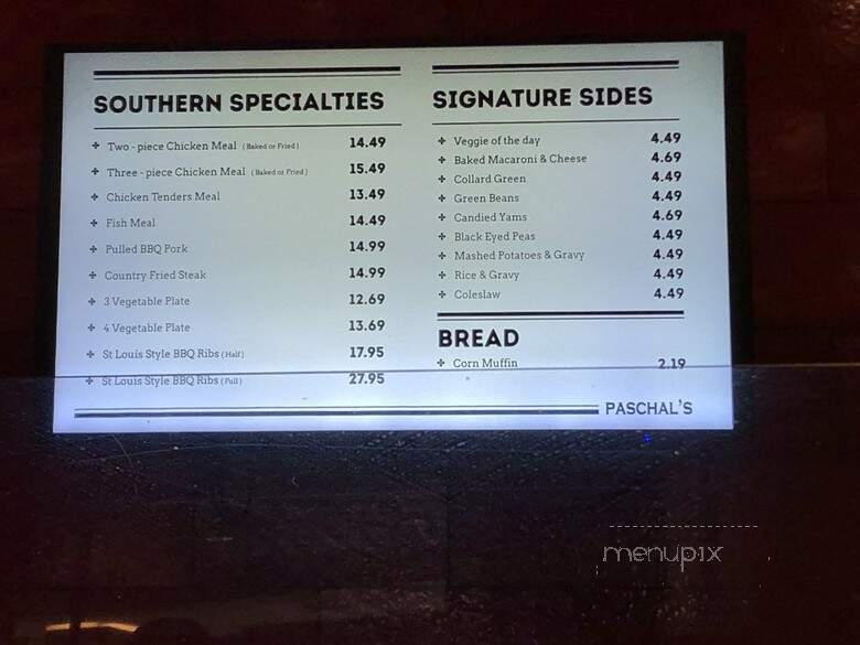 Paschal's Southern Cuisine - Atlanta, GA