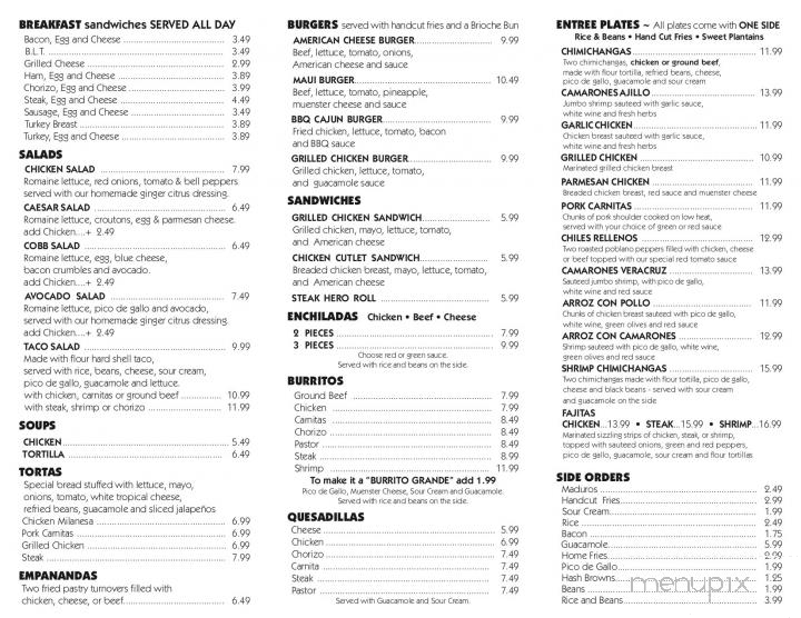 Menu Of Pembroke Deli In Danbury Ct 06811