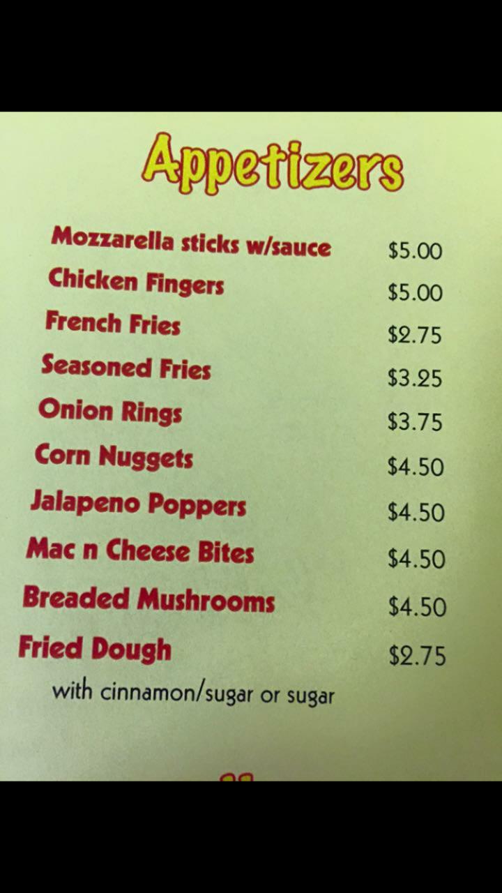 Menu of East End Pizzeria in Berwick, PA 18603