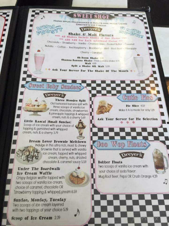 Menu of Chubby's Diner in Manteca, CA 95336