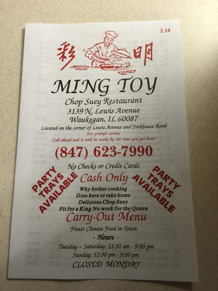 Ming Toy Restaurant - Waukegan, IL