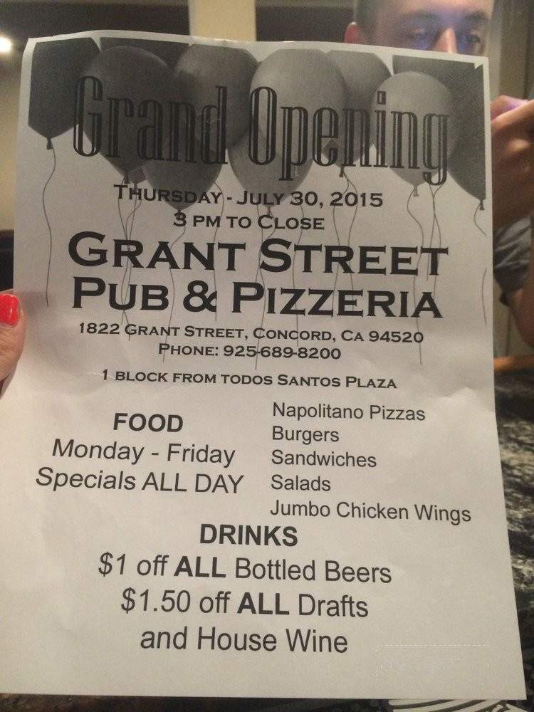 /250282815/Grant-Street-Pub-and-Pizzeria-Menu-Concord-CA - Concord, CA