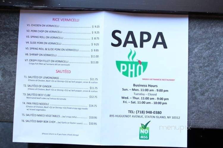 /29109382/Sapa-Pho-Vietnamese-Restaurant-Staten-Island-NY - Staten Island, NY