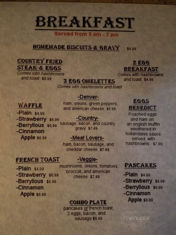 Menu of Zogo's in Zion, IL 60099