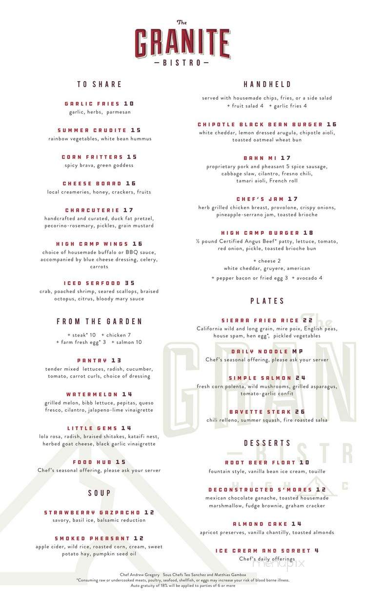 /31622854/Granite-Bistro-Cafe-Menu-Olympic-Valley-CA - Olympic Valley, CA