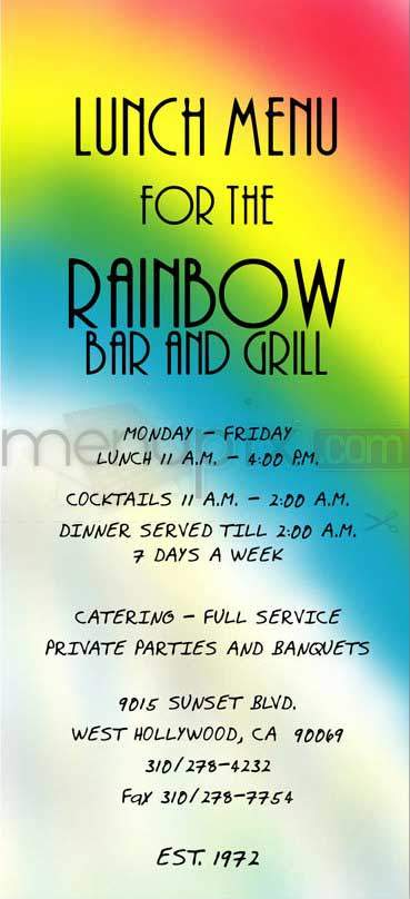 /202765/Rainbow-Bar-and-Grill-Los-Angeles-CA - West Hollywood, CA