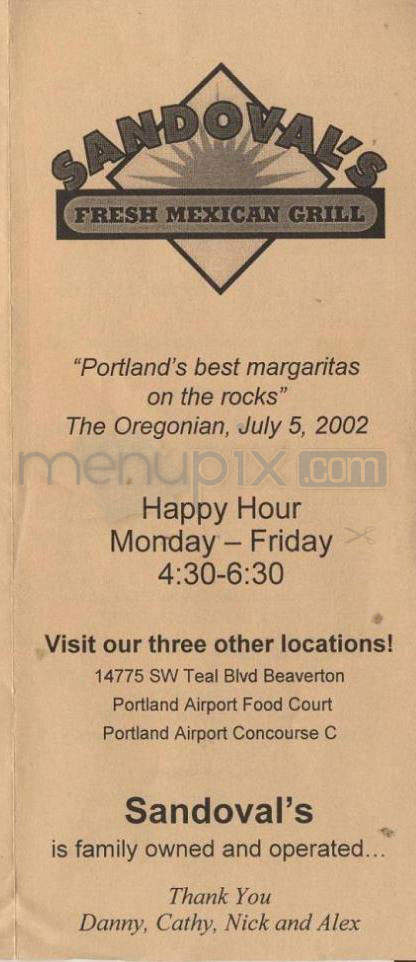 /906735/Sandovals-Cafe-and-Cantina-Portland-OR - Portland, OR