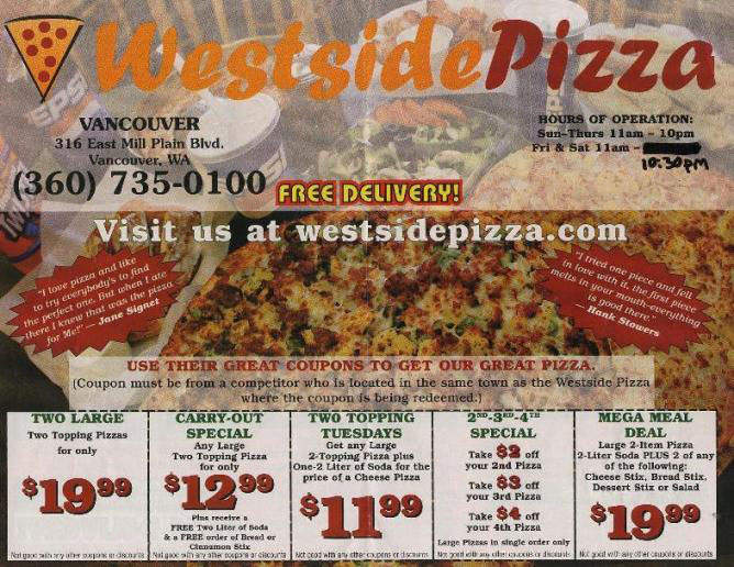 /31871507/Westside-Pizza-Ferndale-WA - Ferndale, WA