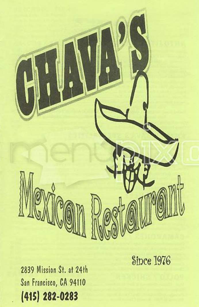 /100220/Chavas-Restaurant-San-Francisco-CA - San Francisco, CA
